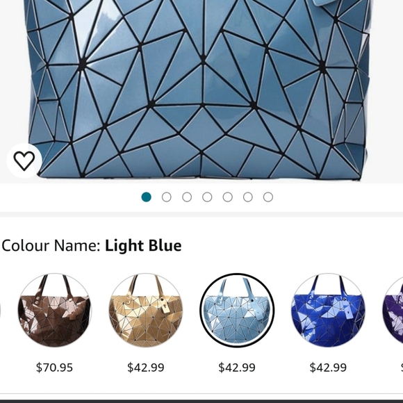 NWT LARGE GEOMETRIC TOTE BAG OFFICE LAPTOP HOLDER LUNCH 🎁 💝 - Picture 2 of 5